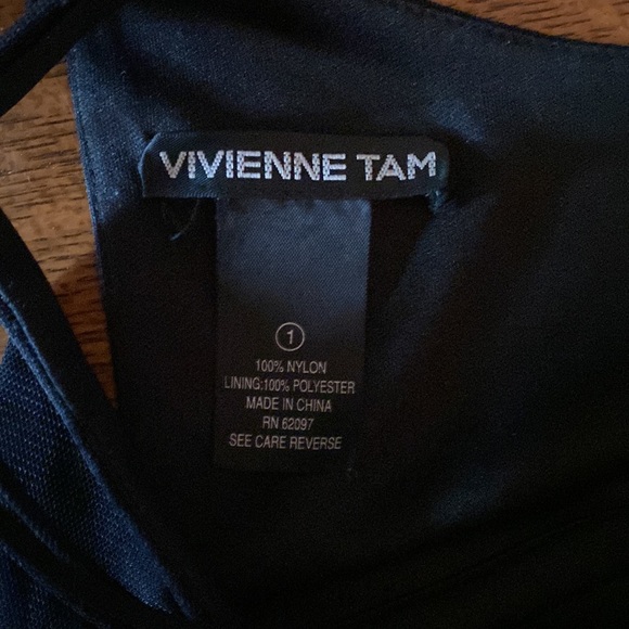 NWT Vivienne Tam netted Little Black Dress 1 - Picture 9 of 9